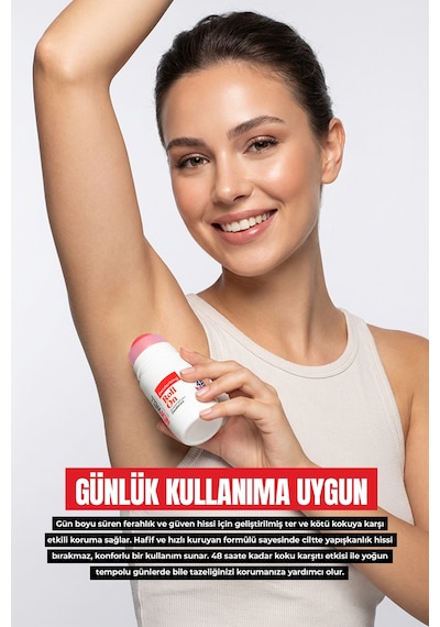 Deodorizing Roll On Terleme Önleyici Koltuk Altı Roll On Kırmızı 75 Ml
