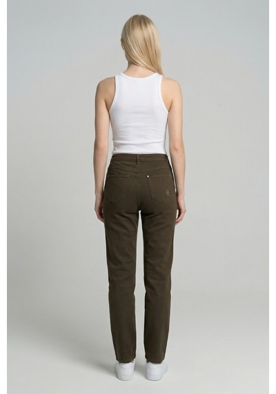 Seleste Kadın Pantolon 25k394 Haki