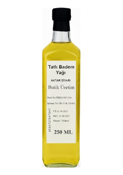 Aktar Diyarı Tatlı Badem Yağı 250 ML