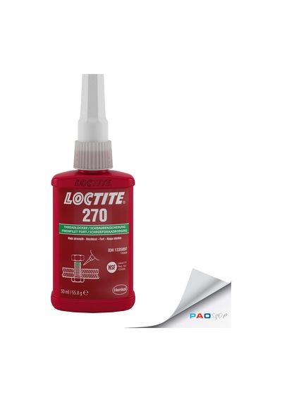 Loctıte 270 Yüksek Mukavemetli Sökülemez Civata Sabitleyici 50 Ml