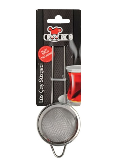 Cookc Lüx Çay Süzgeci Bej - Beyaz