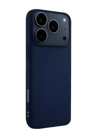 Newface - 65 - Apple Apple iPhone Uyumlu 17 Pro Max Nano İçi Kadife Silikon - Myceshop - - Lacivert