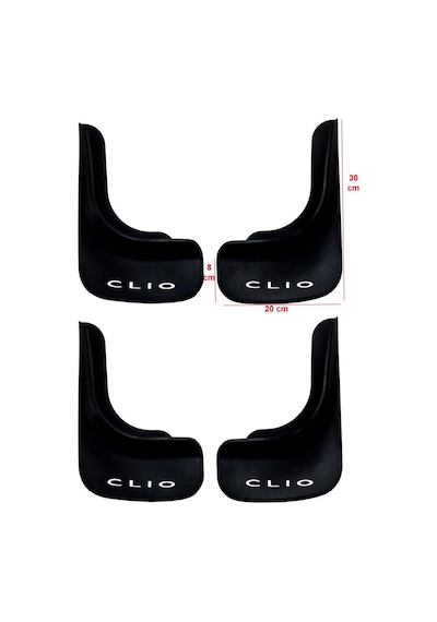 Renault Clio 2 1998-2005 Uyumlu 4 lü Ön-Arka Paçalık Tozluk Çamurluk REN1UX001YD