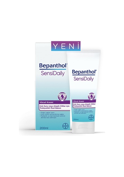 Bepanthol Sensidaily Vücut Kremi 200ml - 6 Adet Tarı
