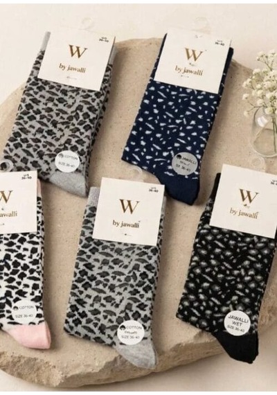 W By Javalli W By Jawalli 590 Leopar Desenli Pamuklu Soket Çorap - 590 / 6 Lı Karışık W By Javalli W By Jawalli 590 Leopar Desenli Pamuklu Soket Çorap - 590 / 6 Lı Karışık