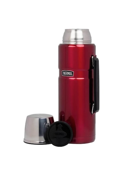 Thermos Stainless King Büyük Boy Termos 2 Li Tre Bordo Renk Bordo