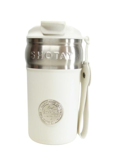 Shotay St-8912 420ml Beyaz Çelik Termos Diğer