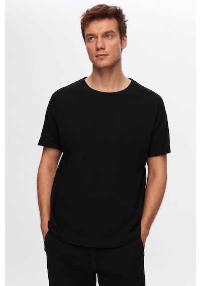 D's Damat Ds Damat Comfort Siyah %100 Pamuk T-shirt 6hc14ort02006 Siyah