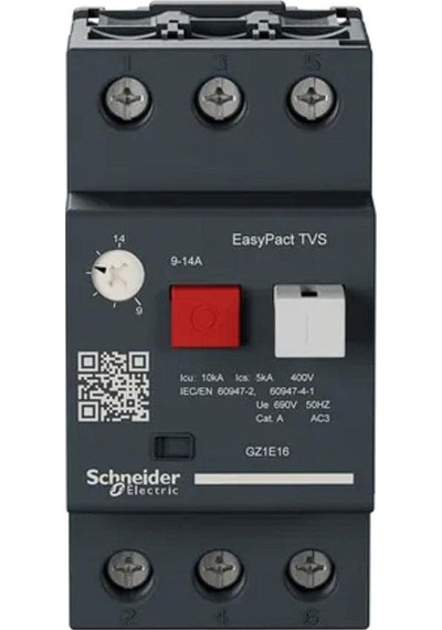 SCHNEİDER ELECTRİC Easypact Tvs Gz1E16 Motor Koruma Şalteri (9A-14A)