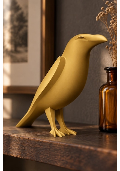 Karga Figürlü Dekoratif Biblo - 17cm 25265620