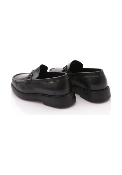 Dgn 2459-2 Erkek Loafer Ayakkabı Siyah Antik