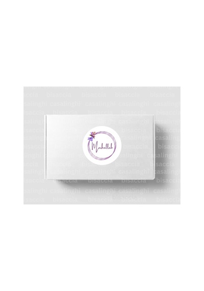 Mashallah Etiketi Yuvarlak Mat Sticker Mor Çiçekli Bebek Partisi Kutlama Mevlit 4 Cm 90 Adet Çok Renkli