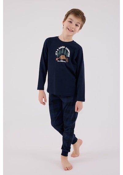 Arnetta Erkek Çocuk Lacivert Pijama Takımı 5274-48509 Lacivert