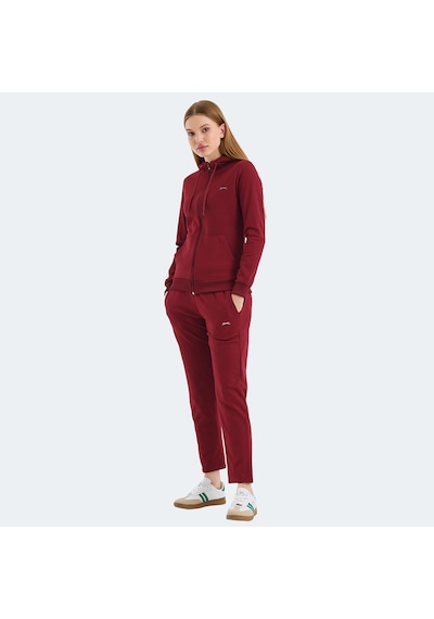 Slazenger RID IN Kadın Eşofman Takımı Bordo