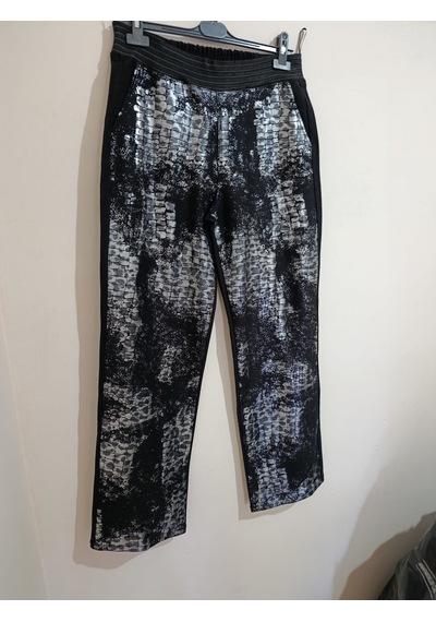 Anne Moda Ankara Kadın, Yüksek,bel,esnek,şık,ışıltılı,büyük Beden Pantolon Gri - Siyah Anne Moda Ankara Kadın, Yüksek,bel,esnek,şık,ışıltılı,büyük Beden Pantolon Gri - Siyah