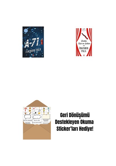 A-71 + Darbe: Kan Ve Sultan Ciltli + Okuma Sticker'ları