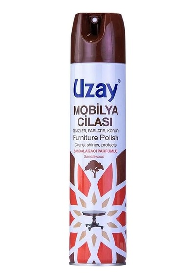 Uzay Sandal Ağacı Parfümlü Mobilya Cilası Temizleyici Koruyucu Cila Diğer