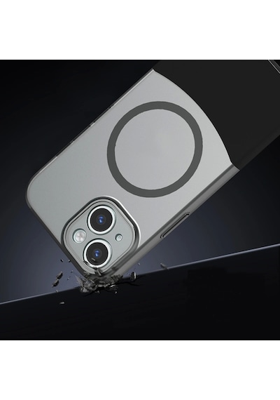 Apple Uyumlu iPhone 13 Kılıf M-safe Şarj Özellikli Mıknatıslı Redclick Duble Kapak