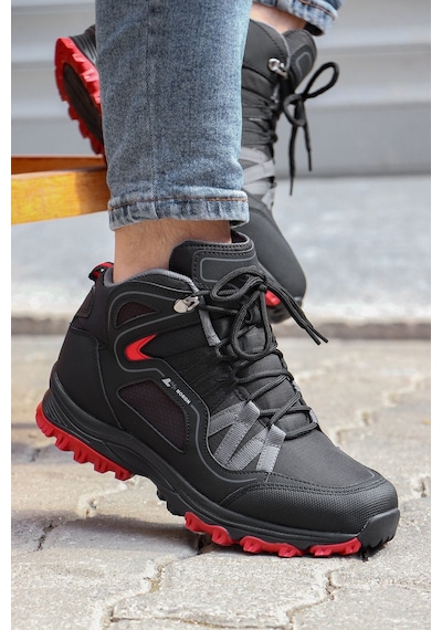 M.p. 222-2603 Rahat Taban Shoftshell Bağcıklı Unisex Bot 667800000856 01 Siyah