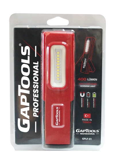 Gaptools Şarjlı Led Fener Siyah