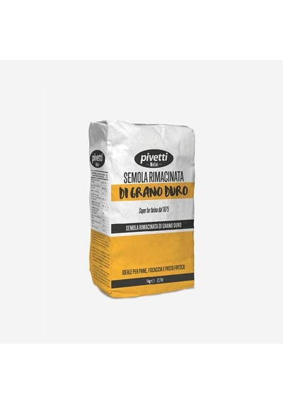 Pivetti Semola Rimacinata Makarnalık Un 1 KG