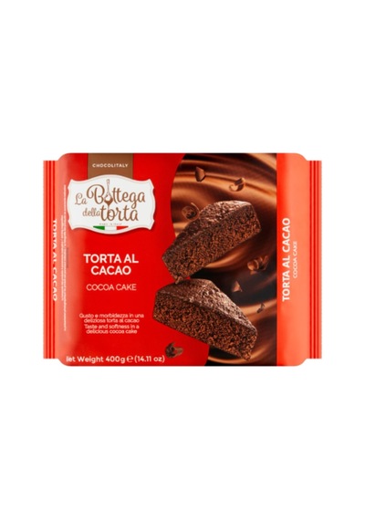 Chocolitaly La Bottega Della Torta Cocoa Cake 400 G - 4 Adet Tarı