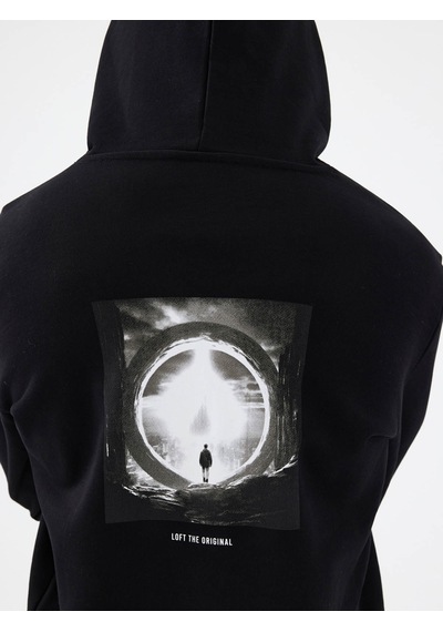 Loft Siyah Erkek Sweatshirt Lf2041279 Siyah