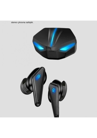 Tam Kablosuz Oyuncu Kulaklığı 5.0 Bluetooth Led Kontrollü Yeni Nesil 00