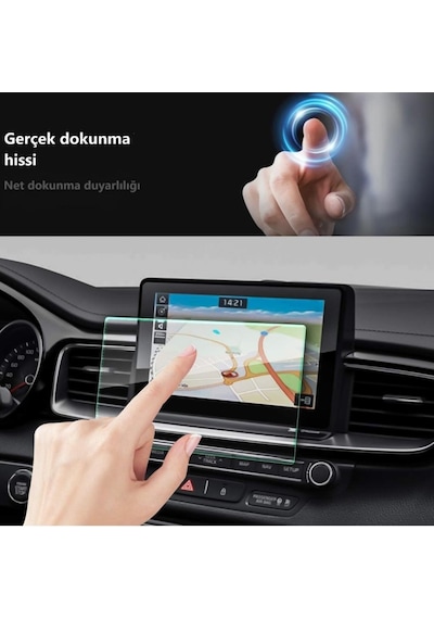 Kia Xceed 8 İnç Multimedya Ekran Koruyucu Nano Şeffaf