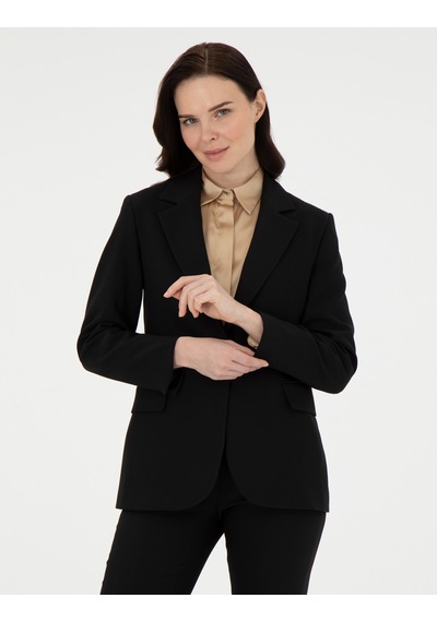 Pierre Cardin Kadın Siyah Ceket 50290392-vr046 Siyah