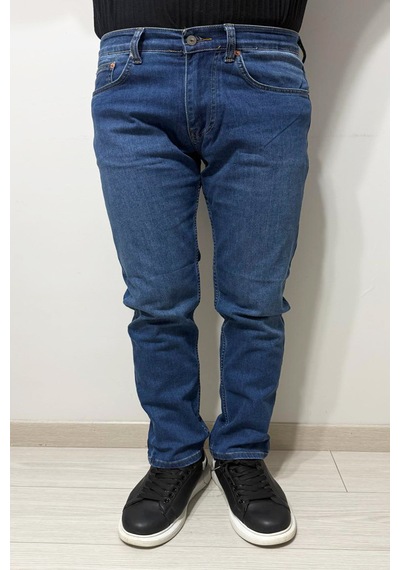 Hacker Denim Dmctekstil Erkek 1020 - Yüksek Bel Rahat Kesim Boru Paça Jean Pantolon Koyu Mavi Hacker Denim Dmctekstil Erkek 1020 - Yüksek Bel Rahat Kesim Boru Paça Jean Pantolon Koyu Mavi