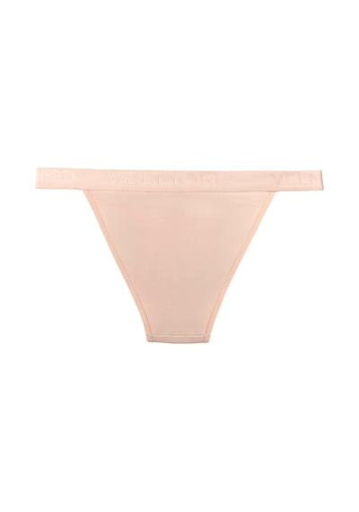 Velmore Kadın 3 Lü Pamuklu Normal Bel Slip Külot Ten
