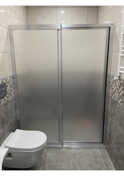 Nokta Duşakabin 125 Cm Teknesiz Mika Duşakabin Nd412 Şeffaf