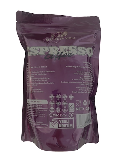 Caffe Rosa Viola Espresso Kahve Çekirdek Kahve