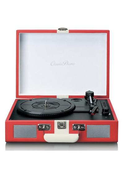 Lenco Classic Phono Tt-110  Hoparlörlü Bluetoothlu Pikap Kırmızı