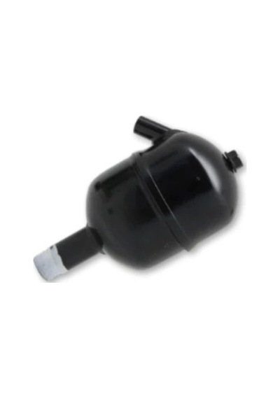Egzoz Yağlı 1/2 Parmak Siyah 22mm