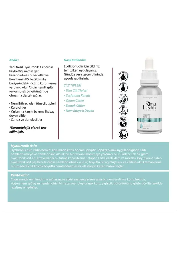 Rimu Health Products Siyah Nokta, Sivilce Karşıtı Ve Cilt Tonu Eşitleyici Yoğun Nemlendiricili Cilt Bakım Seti