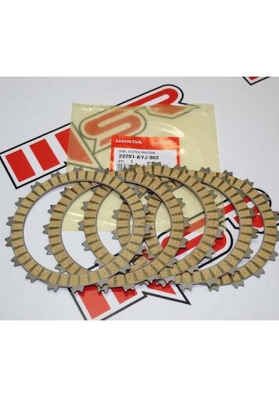 Honda Cbr 250r Debriyaj Balata 5 Li Set