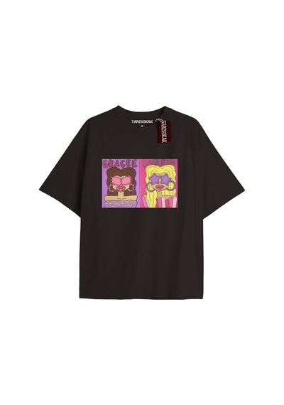 Y2k Bratz Oversize Kod Bratz57 Siyah