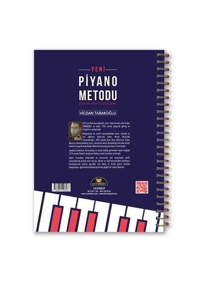 Yeni Piyano Metodu - Vicdan Tabakoğlu