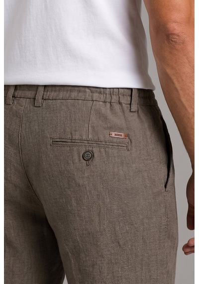 Bisse Haki Keten Bağcıklı Lastikli Spor Pantolon Pns25y25106 D49