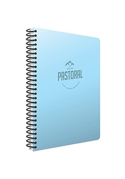 Gıpta Pastoral A4 72 Yaprak Plastik Kapak Spiralli Defter Kareli 5 Adet
