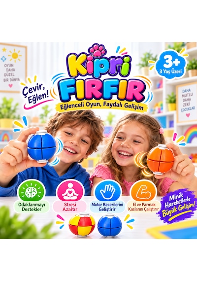 Spinner Ball Rulmanlı Fırfır Stres Topu Bas-çevir 3d Baskı Fidget Oyuncak - Gold