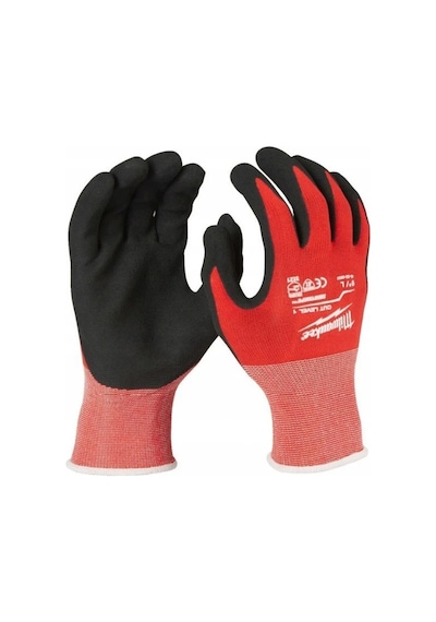 Milwaukee 1. Derece Kesik Korumalı Nitril Eldiven - L/9 - 12- Li 4932471615