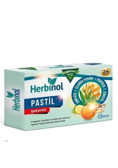 Herbinol Propolis Sinir Otu Şekersiz 16 Pastil