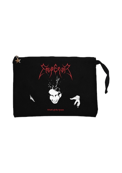 Emperor Wrath Of The Tyrant Siyah Clutch Cüzdan / El Çantası Siyah