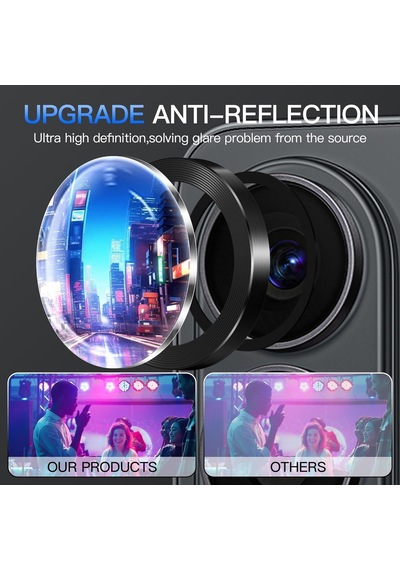 Samsung Galaxy S26 Ultra İçin Kolay Kurulum Aparatlı Kamera Lens Koruyucu 9h Temperli Cam Hd Görüntü Darbelere Karşı S26 Ultra Koruyucu Alüminyum Alaşım Çerçeve S26 Ultra Kamera Koruma Siyah