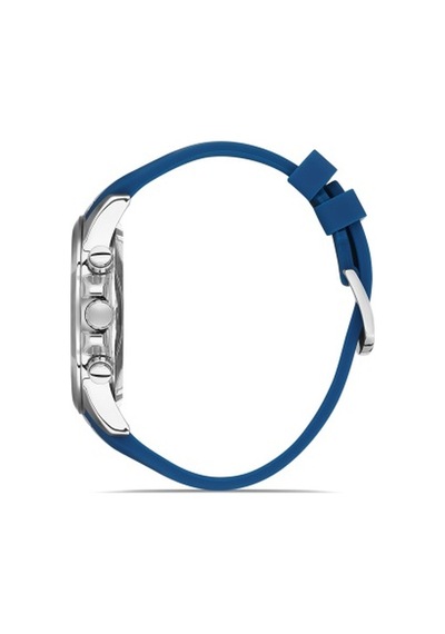 Ferro Fm11379dwt-l3 Quartz Silikon Lacivert 46 Mm Erkek Kol Saati
