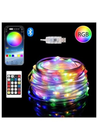 Yılbaşı Süsleme 10m Usb Girişli 5 Volt Rgb Led Animasyonlu