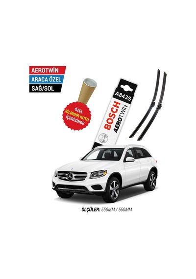 Bosch Aerotwin A843S Mercedes GLC W253 Silecek (2015-2018)